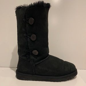 Ugg Australia button boots black